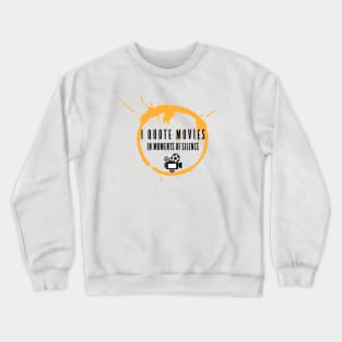 Movie Buff Movie Lover Cinema Crewneck Sweatshirt